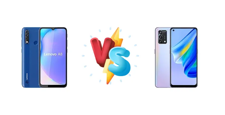 Lenovo A8 2020 vs Oppo A95