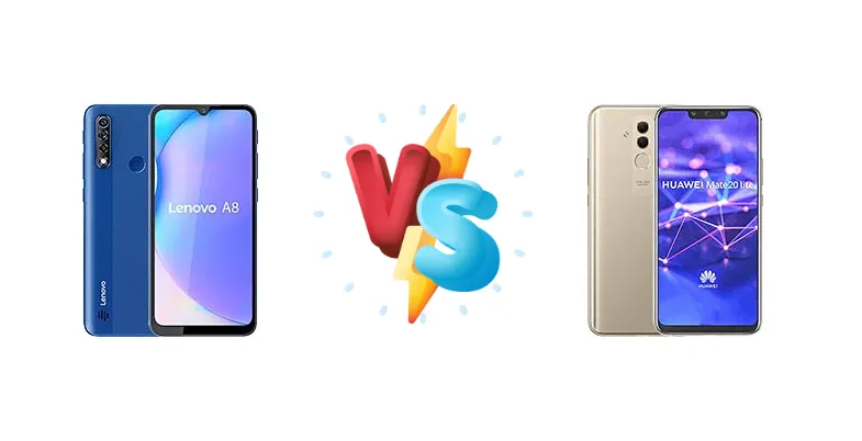 Lenovo A8 2020 vs Huawei Mate 20 lite