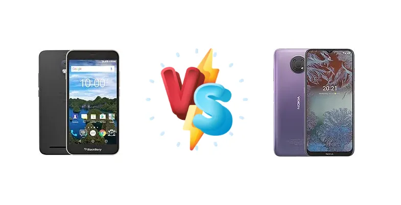 BlackBerry Aurora vs Nokia G10