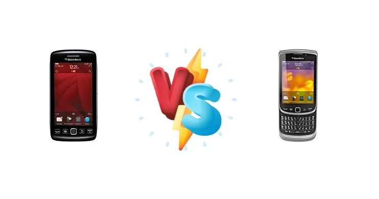 BlackBerry Torch 9850 vs BlackBerry Torch 9810