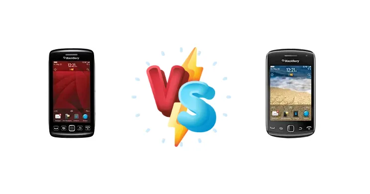 BlackBerry Torch 9850 vs BlackBerry Curve 9380