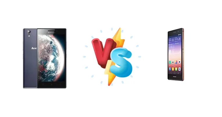 Lenovo P70 vs Huawei Ascend P7 Sapphire Edition