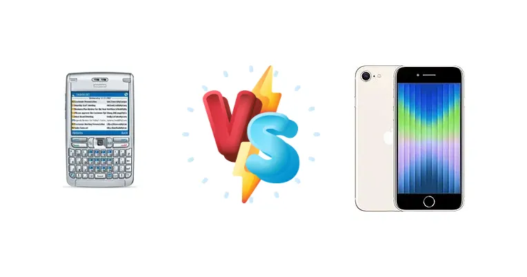 Nokia E62 vs Apple iPhone SE (2022)