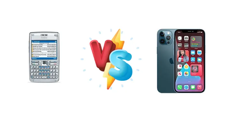 Nokia E62 vs Apple iPhone 12 Pro Max