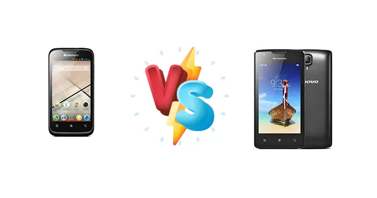 Lenovo A369i vs Lenovo A1000