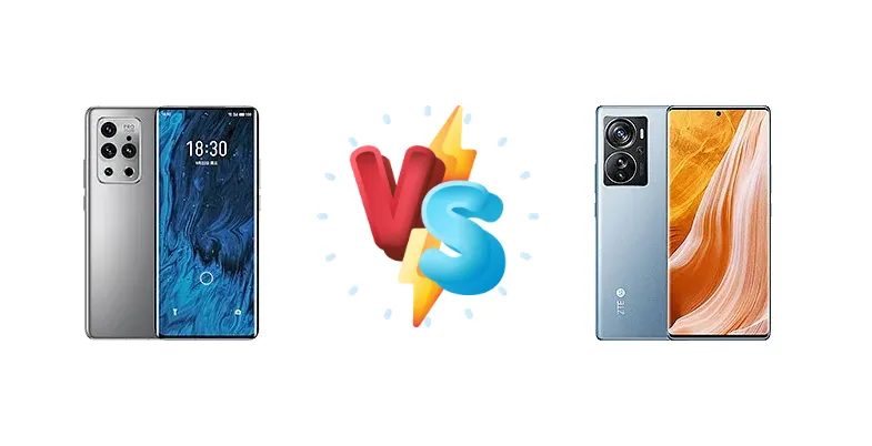 Meizu 18s Pro vs ZTE Axon 40 Pro
