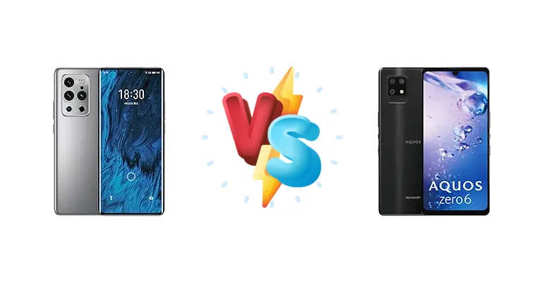 Meizu 18s Pro vs Sharp Aquos zero6