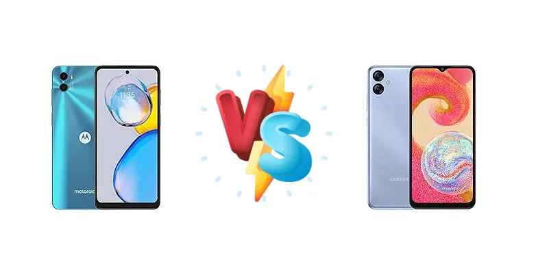 Motorola Moto E32 (India) vs Samsung Galaxy A04e