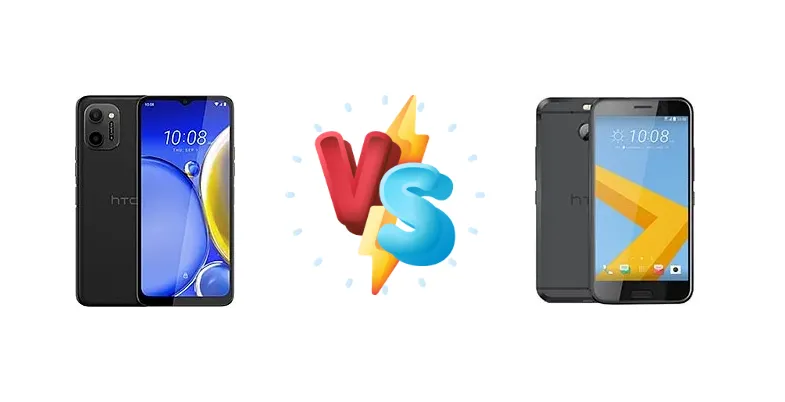 HTC Wildfire E plus vs HTC 10 evo