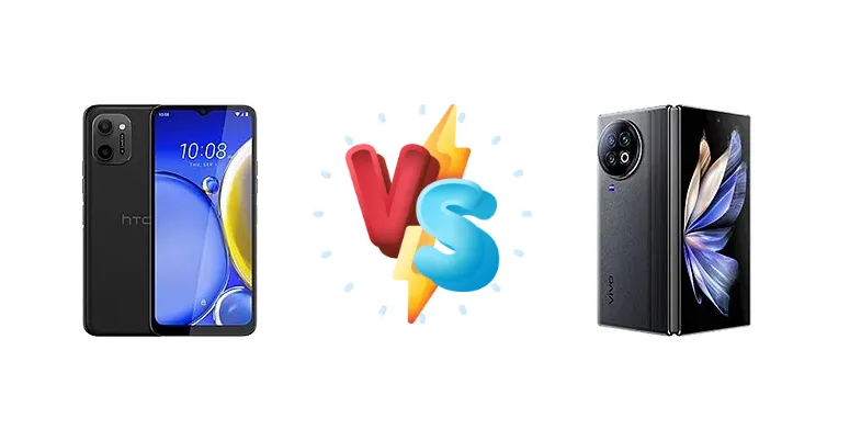 HTC Wildfire E plus vs vivo X Fold2