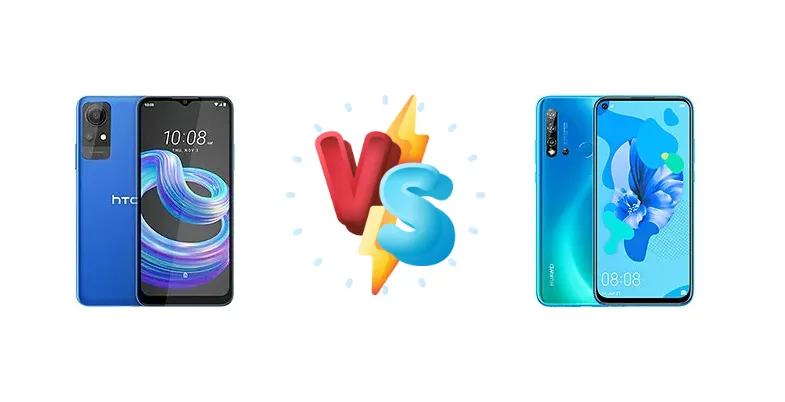 HTC Wildfire E3 lite vs Huawei P20 lite (2019)