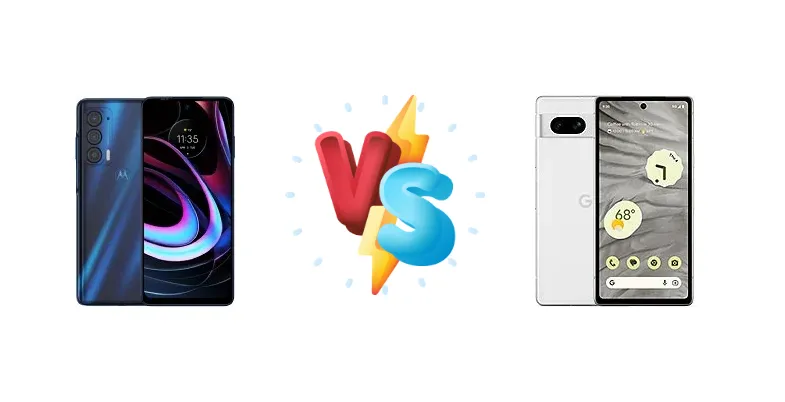 Motorola Edge 5G UW (2021) vs Google Pixel 7a