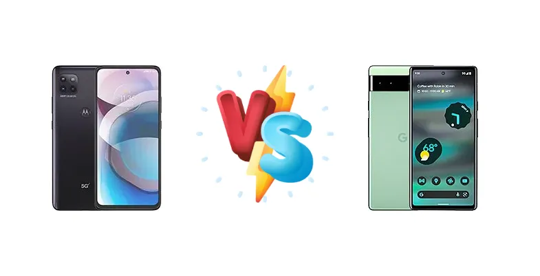 Motorola one 5G UW ace vs Google Pixel 6a