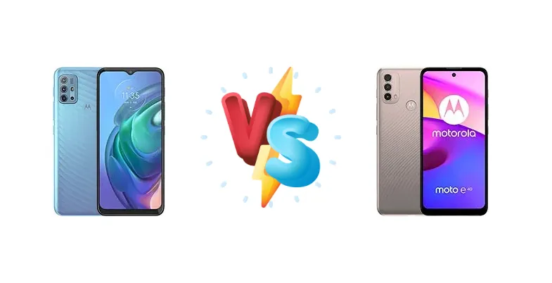 Motorola Moto G10 Power vs Motorola Moto E40