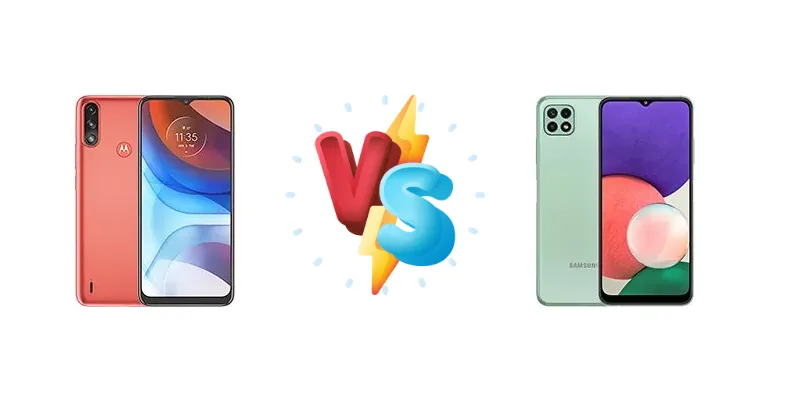 Motorola Moto E7i Power vs Samsung Galaxy A22 5G