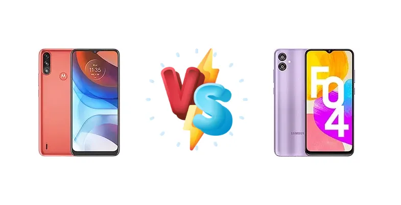 Motorola Moto E7 Power vs Samsung Galaxy F04
