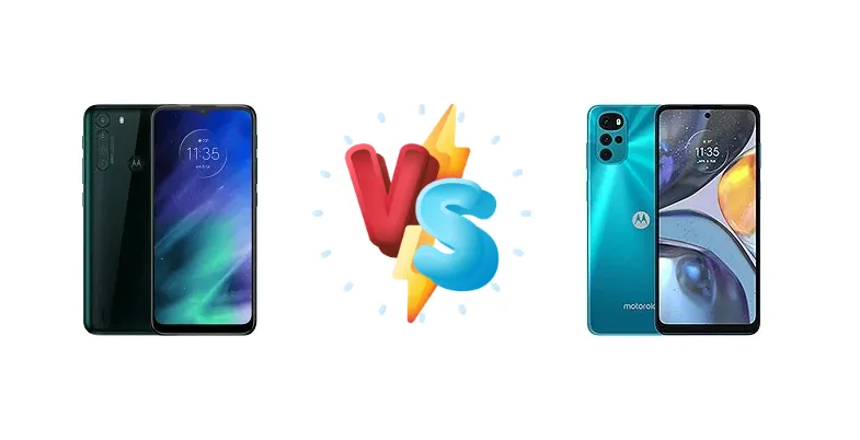 Motorola One Fusion vs Motorola Moto G22