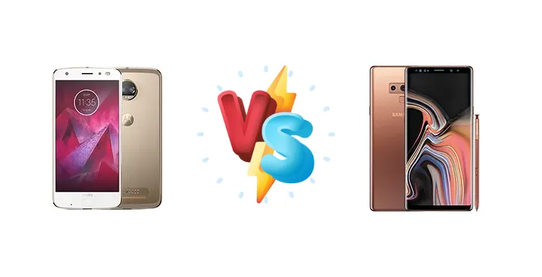 Motorola Moto Z2 Force vs Samsung Galaxy Note9
