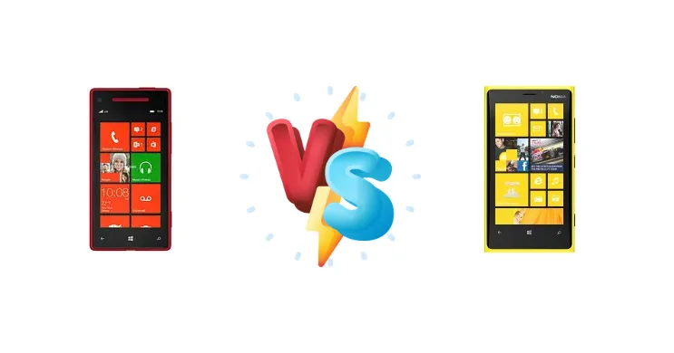 HTC Windows Phone 8X CDMA vs Nokia Lumia 920
