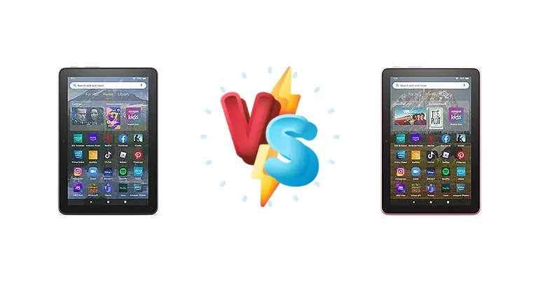 Amazon Fire HD 8 Plus (2022) vs Amazon Fire HD 8 (2022)