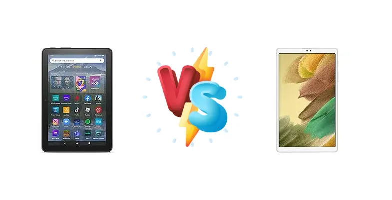 Amazon Fire HD 8 Plus (2022) vs Samsung Galaxy Tab A7 Lite