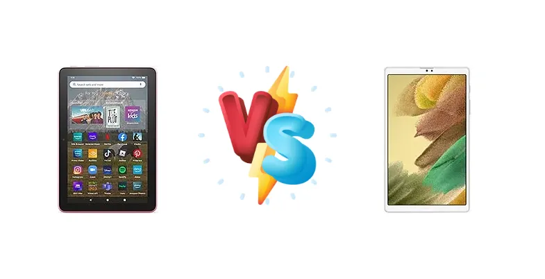 Amazon Fire HD 8 (2022) vs Samsung Galaxy Tab A7 Lite