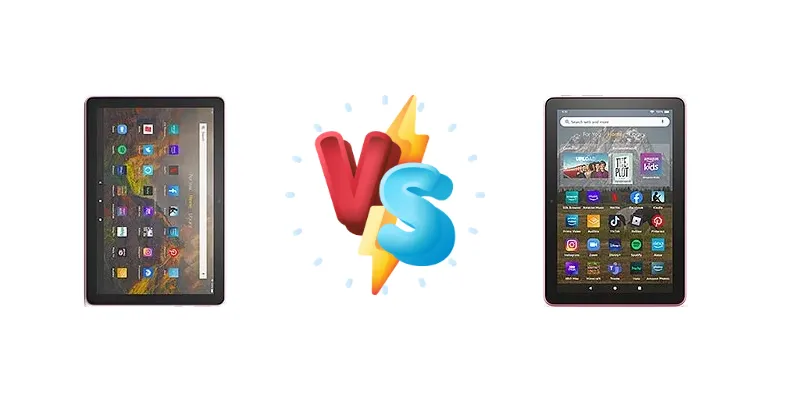 Amazon Fire HD 10 (2021) vs Amazon Fire HD 8 (2022)