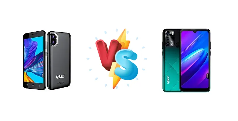 Yezz Liv 3S LTE vs Yezz Max 3 Ultra