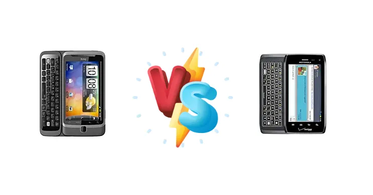 HTC Desire Z vs Motorola DROID 4 XT894