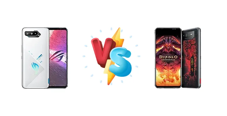 Asus ROG Phone 5s vs Asus ROG Phone 6 Diablo Immortal Edition