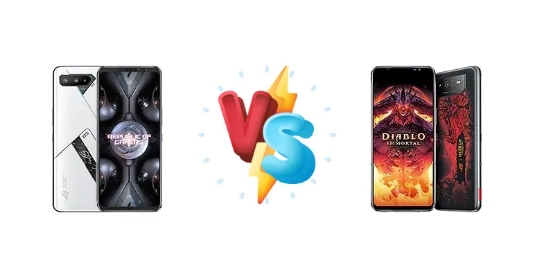 Asus ROG Phone 5 Ultimate vs Asus ROG Phone 6 Diablo Immortal Edition