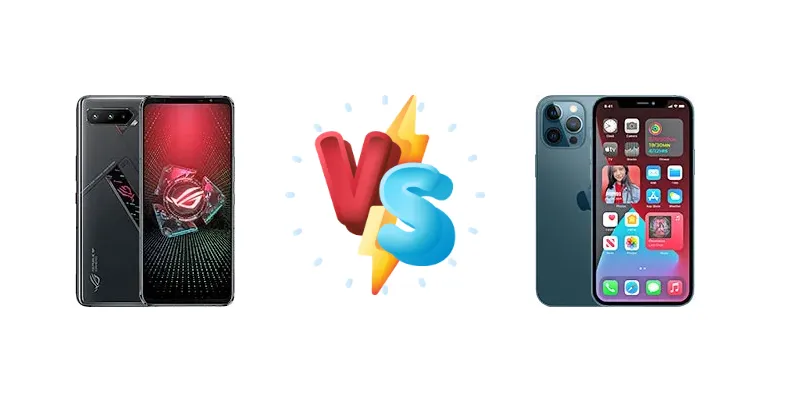 Asus ROG Phone 5 Pro vs Apple iPhone 12 Pro Max