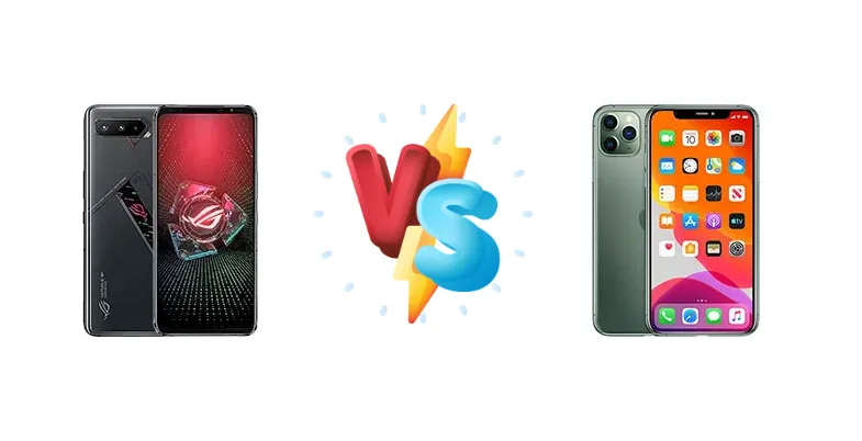 Asus ROG Phone 5 Pro vs Apple iPhone 11 Pro Max