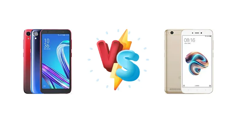 Asus ZenFone Live (L2) vs Xiaomi Redmi 5A