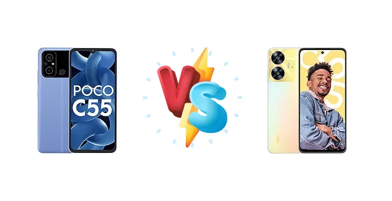 Xiaomi Poco C55 vs Realme C55
