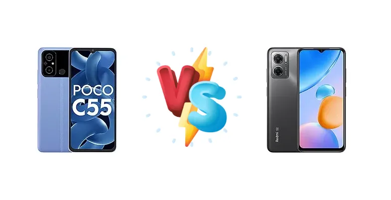 Xiaomi Poco C55 vs Xiaomi Redmi 10 5G
