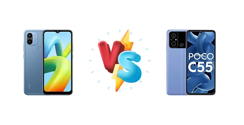 Xiaomi Poco C50 vs Xiaomi Poco C55