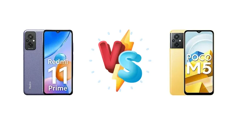 Xiaomi Redmi 11 Prime vs Xiaomi Poco M5