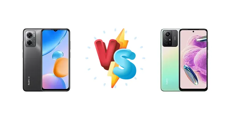 Xiaomi Redmi 11 Prime 5G vs Xiaomi Redmi Note 12S