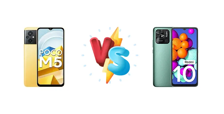 Xiaomi Poco M5 (India) vs Xiaomi Redmi 10 (India)