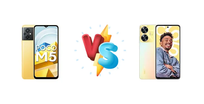Xiaomi Poco M5 (India) vs Realme C55