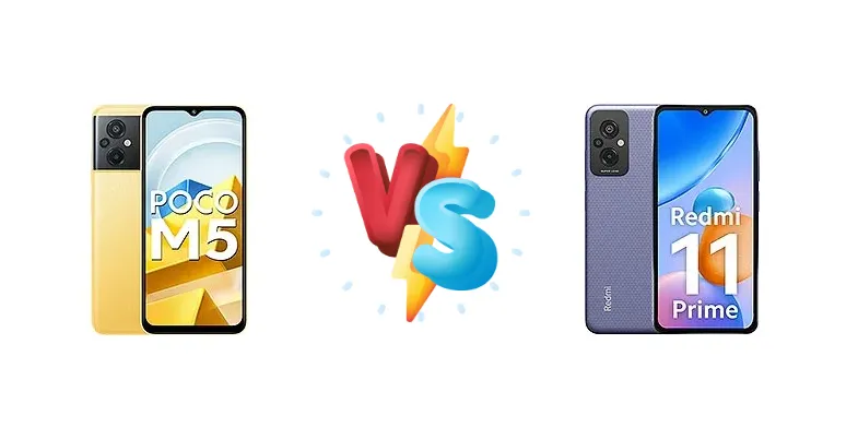 Xiaomi Poco M5 (India) vs Xiaomi Redmi 11 Prime