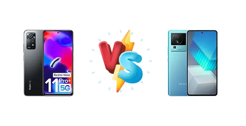 Xiaomi Redmi Note 11 Pro+ 5G (India) vs vivo iQOO Neo 7