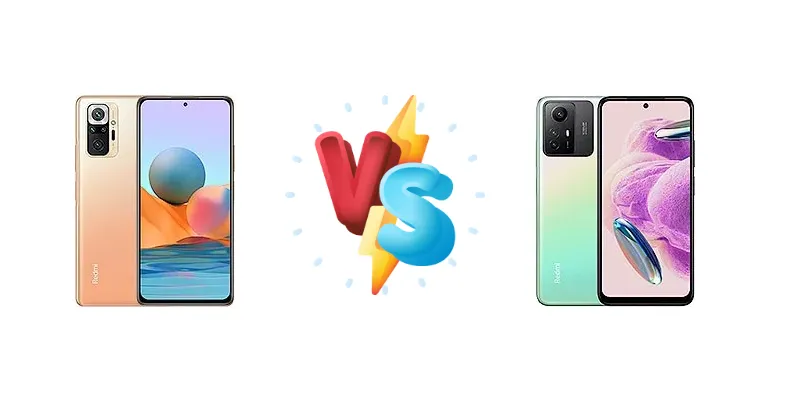 Xiaomi Redmi Note 10 Pro Max vs Xiaomi Redmi Note 12S