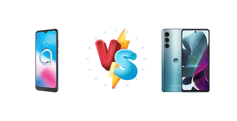 alcatel 1V (2020) vs Motorola Moto G200 5G