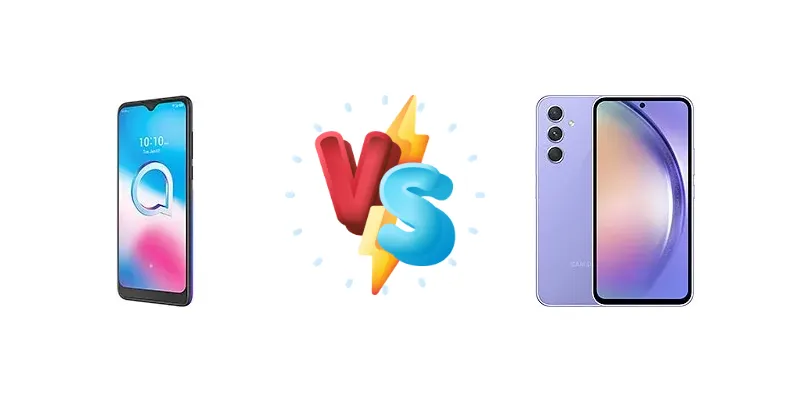 alcatel 1V (2020) vs Samsung Galaxy A54