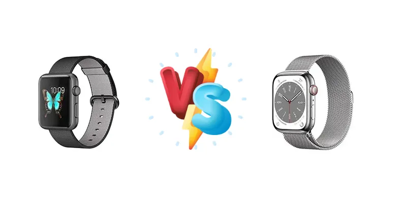 Apple Watch Sport 42mm (1st gen) vs Apple Watch Series 8