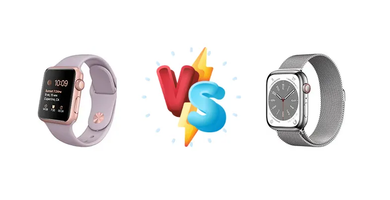 Apple Watch Sport 38mm (1st gen) vs Apple Watch Series 8