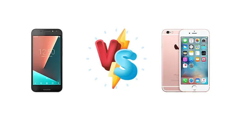Vodafone Smart N8 vs Apple iPhone 6s
