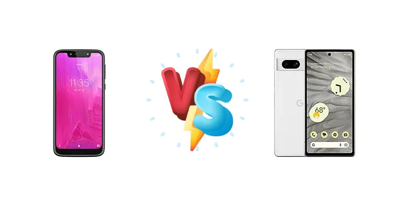 T-Mobile Revvlry vs Google Pixel 7a